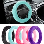 Soft Plush Odorless Faux Wool Relaxing Steering Wheel Cover For Car Truck Suv. Fixed Price $20.90.
