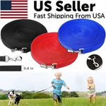 Dog Leash Long Obedience Recall Foot Feet Training Lead 6/15/23/33/50/100 Ft. Fixed Price $8.29.