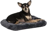 Quiettime Xxs Dog Bed Gray Faux Fur Bolster, Ultra-soft And Machine Washable,. Fixed Price $20.99.