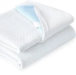 Subrtex 3 Inch Mattress Topper (only Cover) Queen, White. Fixed Price $76.91.