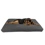 Waterproof Dog Bed 2-LAYER Memory Foam Pet Pad With Removable X-large, Gray. Fixed Price $111.70.