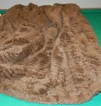 Set Of 2 Yusoki Luxury Double-sided Faux Fur Blankets/throws Brown 50" 63". Fixed Price $35.00.