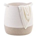 Mintwood Design Large 17 X Inches Decorative Woven Cotton Rope Blanket Bas.... Fixed Price $53.88.