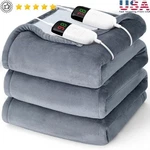 Heated Throw Blanket King Size 10 Levels Auto Shut Off Dual Control New. Fixed Price $109.21.