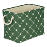 Dii Bone Dry Pet Storage Paw And Print, Large Rectangle, Hunter Green. Fixed Price $14.99.