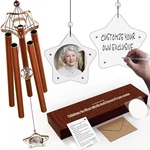 Xuwopnk Personalized Memorial Wind Chime With Custom Photo, Name & Date Thou.... Fixed Price $59.64.