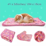 Print Soft Warm Sleep Bed Mat Fleece Cozy Pet Blanket Dog Cat Puppy Sofa Cover. Fixed Price $6.70.