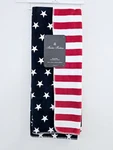 Brooks Brothers Usa Flag Throw Blanket 50X70 Plush Reversible 4TH July. Fixed Price $54.95.