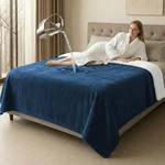 Tisancy King Size Waterproof Blanket For Bed Couch, 80'' X Double Side L.... Fixed Price $56.73.
