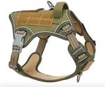 Bumbin Dog Harness No Pull Reflective Adjustable Vest Handle Green Small. Fixed Price $19.00.