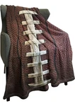 Hommomh 60" X 80" Sports Fleece Blanket American Foorball Fun Fuzzy Cozy Throw. Fixed Price $26.96.