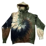 Pawz Hoodie Womens Tie Dye Camo Swirl Sweatshirt Dog Print Pocket. Fixed Price $17.92.