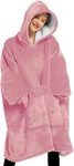 Oversized Blanket Hoodie For Women, Two Layers Cozy Flannel Sherpa Wearable. Fixed Price $41.36.