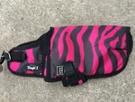 Xxs 8" - 10" Pink Zebra Print Waterproof Dog Blanket Tough. Fixed Price $17.00.