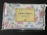 New! Laura Ashley *king Duvet Cover Diana Flowers Floral Stripes Vintage. Fixed Price $124.95.