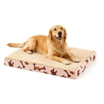 Xl Dog Bed For Crate, 41X27 Inch Washable Mat With Removable Cover & An.... Fixed Price $45.95.
