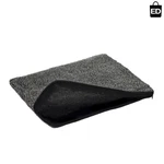 Breathable Machine Washable Heated Pad Cover For Small Pets - 12X9IN Gray Fleece. Fixed Price $18.04.