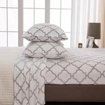 Great Bay Home Extra Soft Velvet Plush Micro Fleece Printed Sheet Set Twin. Fixed Price $40.00.