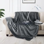 Waterproof Blanket 50 X 60 Reversible Flannel Grey Loobani Couch Medium Dogs. Fixed Price $51.99.