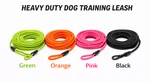 Heavy Duty Dog Training Leash 30FT Long Rope Recall Lead W/ Handle & Clip. Fixed Price $15.99.