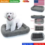 Elegant Grey Cat Mat Bed 16X22" With Cozy Pillow Anti-skid For Small Pets. Fixed Price $38.99.