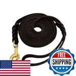 Lwbmg 20FT Long Leather Dog Leash - Strong Genuine Italian Training Lead. Fixed Price $62.63.