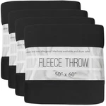 (24 Pack) Bulk Fleece 50X60 Throw Blankets For Wedding Favors, Homeless Women.... Fixed Price $137.53.