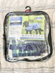 Weatherbeeta Parka 1200D Dog Coat 30CM Navy/lime Plaid. Fixed Price $25.00.