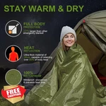 Guijinga 3-PACK Emergency Survival Blanket Extra Thick. Fixed Price $27.99.