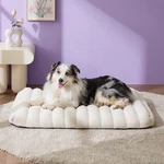 Le Sure Cute Orthopedic Bed Large Sized Dog, 36"L X 27"W 4"TH, Cream. Fixed Price $64.50.
