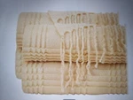 Chanasya Lightweight Pleated Throw Blanket With Tassels Yellow. Fixed Price $14.00.
