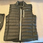 Aa Platinum Horseware Men's Small Down Vest Equestrian Alessandro Albanese Olive. Fixed Price $49.50.
