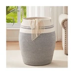 Oiahomy Laundry Hamper Woven Cotton Rope Large Clothes 25.6" Height Mo.... Fixed Price $57.44.