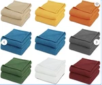 100% Ring Spun Cotton Waffle Bed Blanket Woven Light Weight. Fixed Price $34.99.