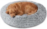 Calming Beds Large Sized Dog, 36IN Donut Washable Pet Bed, Anti-slip &. Fixed Price $88.99.