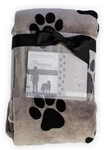 Pawprints Left By You Pet Memorial Blanket With Heartfelt Sentiment - Comfort.... Fixed Price $50.52.