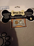 Bone Dry Embroidered Microfiber Pet Mat Light Grey Dog Paw Print Brand New. Fixed Price $14.99.