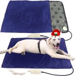 Deoman Pet Heating Pad For Large Dogs & Cats - 34"X21" Waterproof Heated Bed .... Fixed Price $57.25.