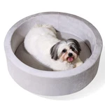 Dog Beds, 27 Inch Round Foam Pet Suitable For Small & Cat To Sle. Fixed Price $61.57.