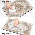 Pet Food Mats For Floor, Absorbent Dog And Water Dispenser Mat, .... Fixed Price $16.95.