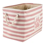 Bone Dry 5743 Pet Storage Collection Striped Paw Patch Bin, Large Rectangle, .... Fixed Price $35.59.
