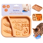 Sardina Silicone Lick Mat + Slow Feeder For Cats & Small Dogs Non-slip De.... Fixed Price $23.63.