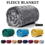 Luxury Cool Fleece Soft Warm Cozy Twin Queen Size Throw 310 Gsm. Fixed Price $27.59.