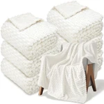 Novasunrise 6 Pcs Fleece Throw Blanket - Turtle Velvet Jacquard Decorative. Fixed Price $64.98.
