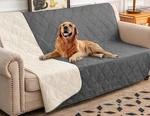 Waterproof Dog Bed Cover Pet Blanket With Anti-slip Back For Furniture Couch. Fixed Price $28.38.