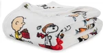 Velvetloft Cute Character Snoopy Plush Blanket,peanuts Stripe Multi,tw. Fixed Price $40.99.