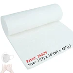 48"X16"X1" (thick) Ceramic Fiber Blanket Fireproof Insulation Baffle, 2400. Fixed Price $41.91.