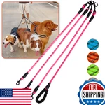 Dog Leash, Way No Tangle Triple 360 Swivel Walking For Small-large. Fixed Price $42.10.
