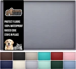 Gorilla Grip 100% Waterproof Raised Edge Bpa Free Silicone Pet Feeding Mat, Dog. Fixed Price $10.93.