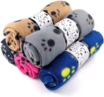 5 Pack Large Fleece Dog Blanket, 38X 27 Inch Fluffy Cat Puppy. Fixed Price $40.02.
